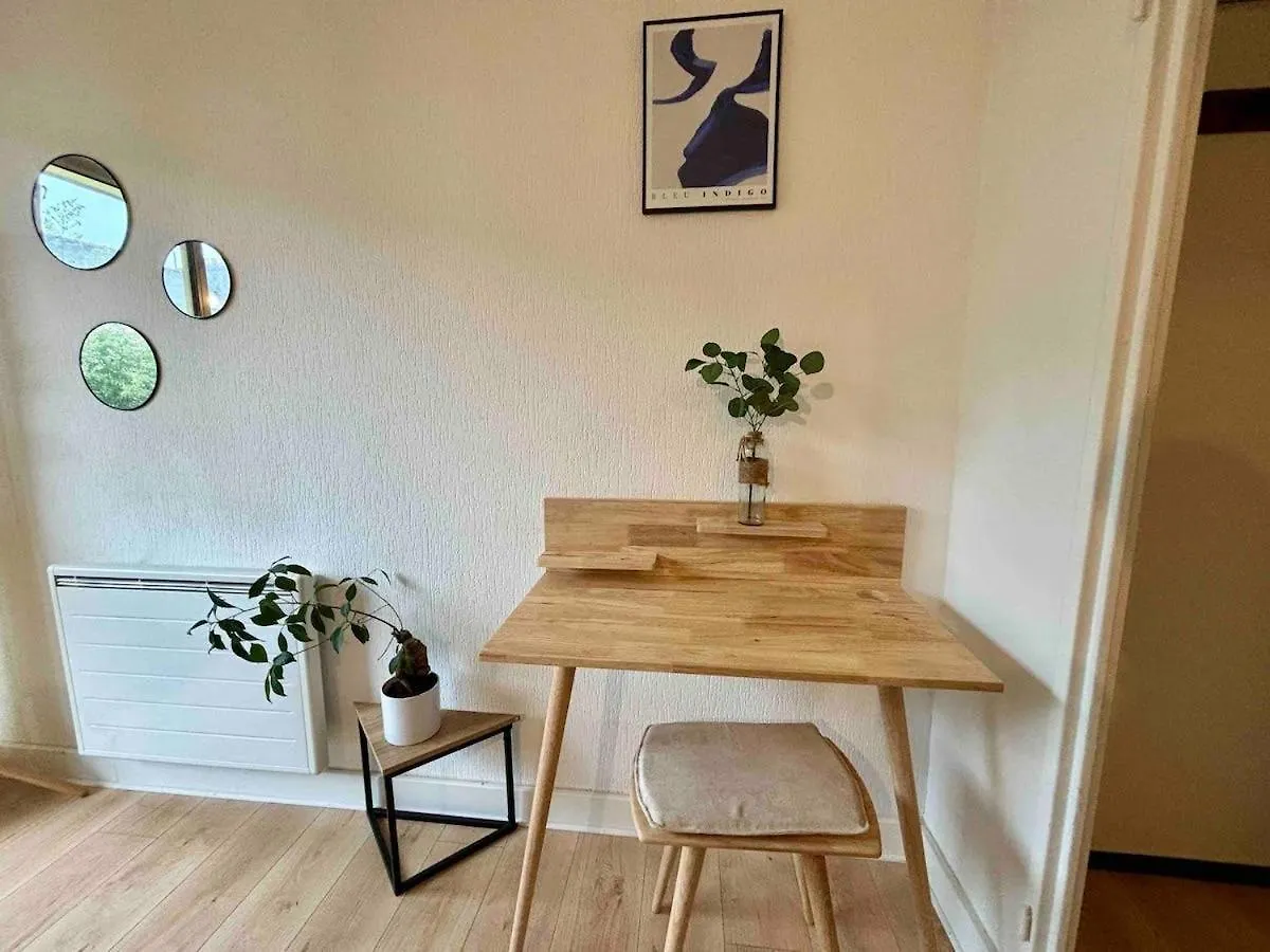 -Le Majorelle- Studio Parking Balcon Centre Wifi Appartement Quimper