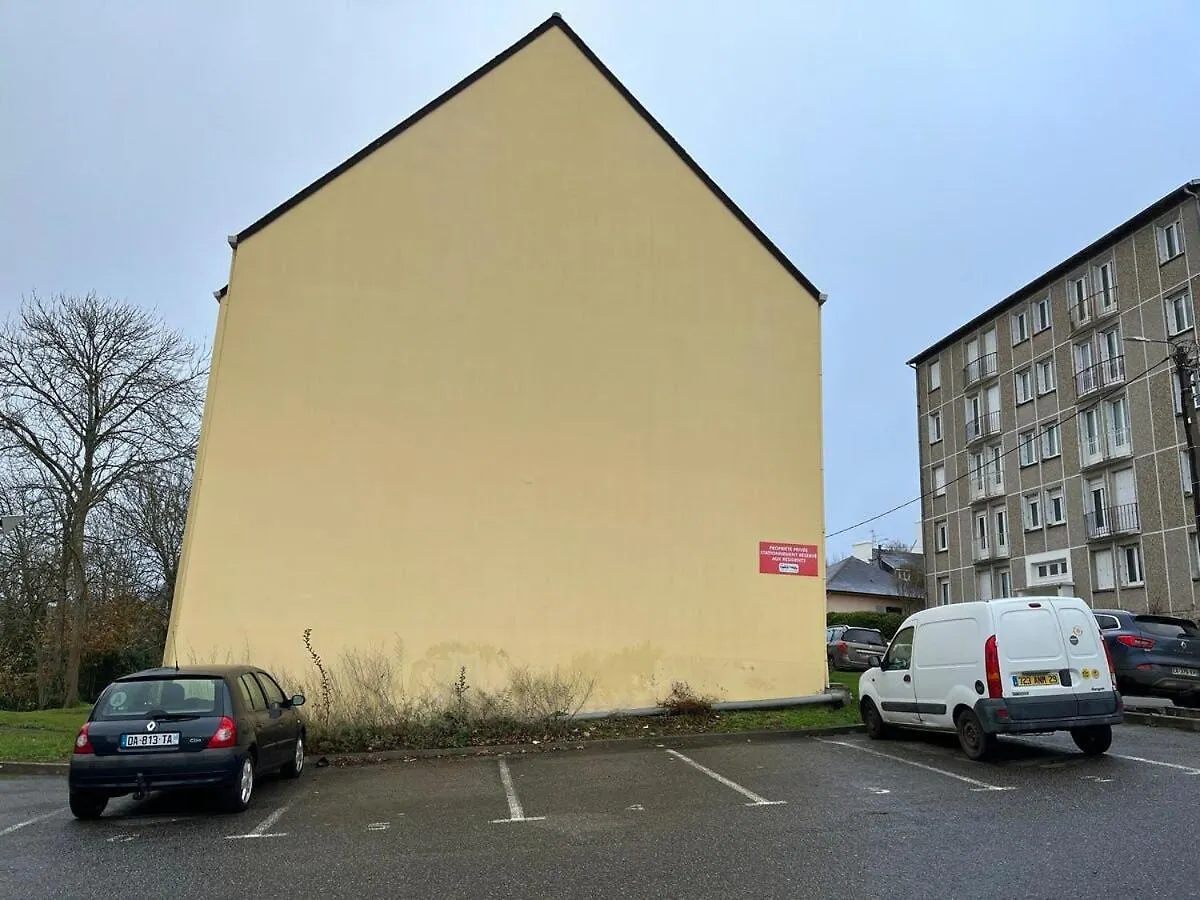 -Le Majorelle- Studio Parking Balcon Centre Wifi Appartement Quimper Frankrijk