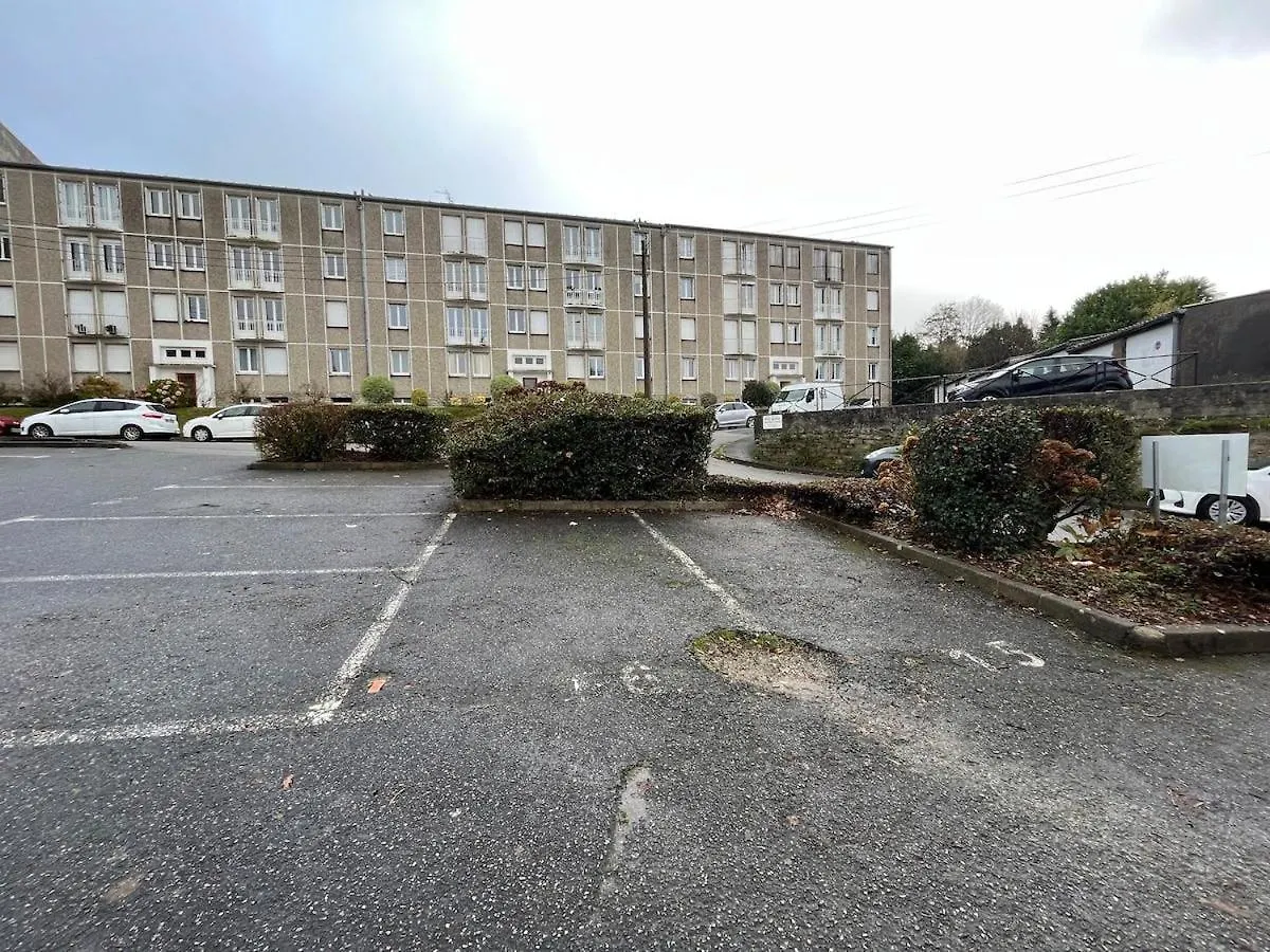 -Le Majorelle- Studio Parking Balcon Centre Wifi Appartement Quimper