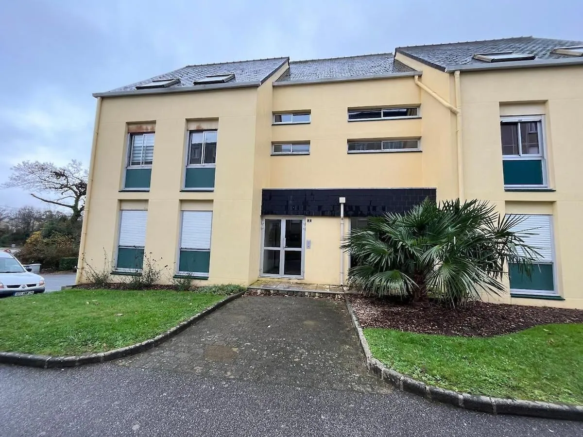 -Le Majorelle- Studio Parking Balcon Centre Wifi Appartement Quimper